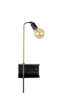 Vägglampa \'Shaw\' - svart