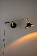 Vägglampa \'Penelope\' - Svart