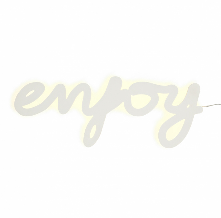 Vägglampa 'Enjoy' - Neon - Madam Stoltz