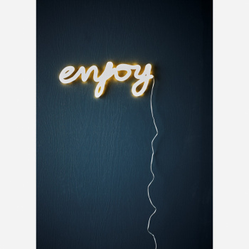 Vgglampa \'Enjoy\' - Neon