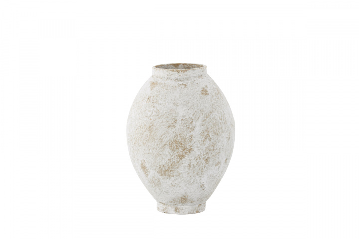 Vas \'Monterosso\' - Vit i gruppen DEKORATION / Dekoration / Vasen hos Reforma (58165-123)