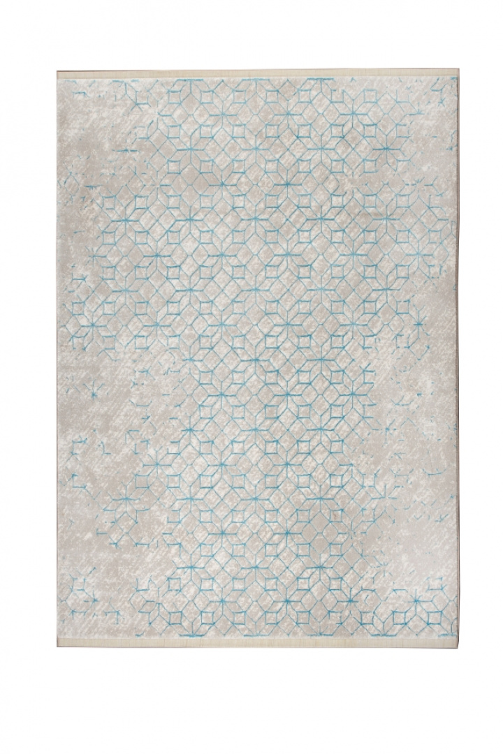 Matta 'Yenga' 160x230cm - Blå
