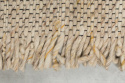 Ullmatta \'Frills\' 170x240cm - Beige/Gul