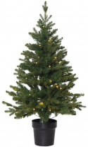 Julgran \'Byske Belysning\' - Grön