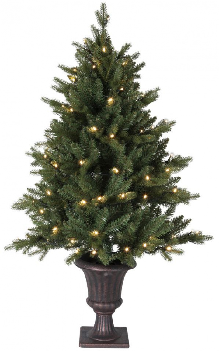 Julgran 'Byske Belysning' - Grön/Metall