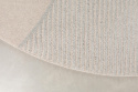 Matta \'Bliss\' Runt 240cm - Grå/Blå