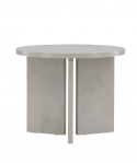 Soffbord \'Stjärnvik\' Runt 55cm - Grå