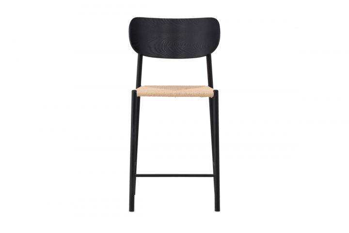 Barstol \'Polly\' - Svart/Beige i gruppen Möbler / Sittmöbler / Barstolar hos Reforma (61933-123)