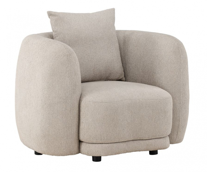 Fåtölj \'Thira\' - Beige i gruppen Möbler / Sittmöbler / Fåtöljer hos Reforma (62039-112)