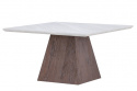 Soffbord \'Ljusnäs\' 80x80cm - Ljusgrå