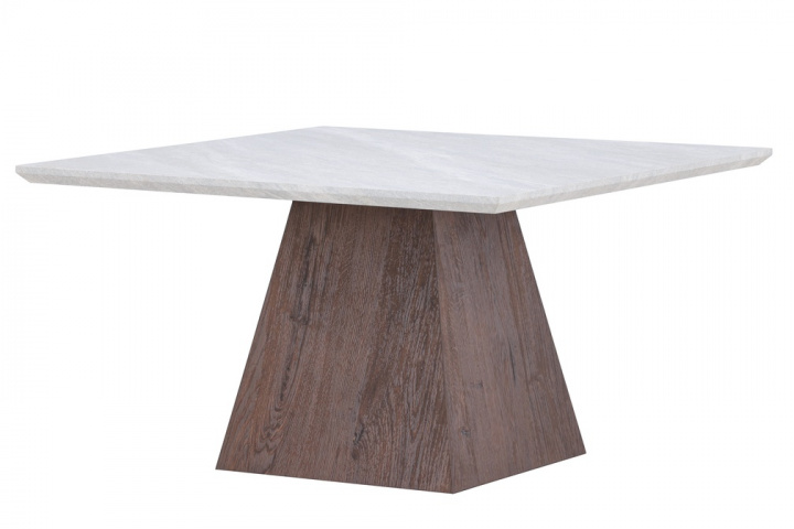 Soffbord \'Ljusnäs\' 80x80cm - Ljusgrå i gruppen Möbler / Bord hos Reforma (62329-490)