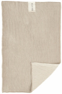Kökshandduk - Stickad/Beige