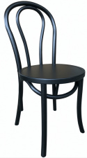 Stol \'Bistro\' - Trä/Svart