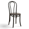 Stol \'Bistro\' - Trä/Svart