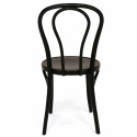 Stol \'Bistro\' - Trä/Svart