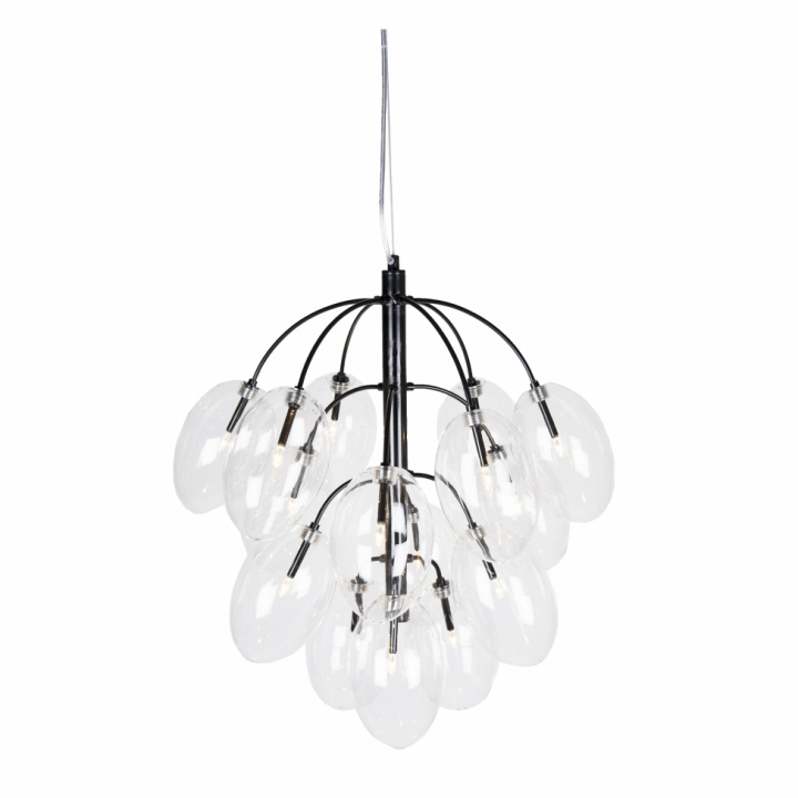 Taklampa 'Drops' - Svart