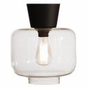 Taklampa \'Plafond Ritz\' - Klar/Svart