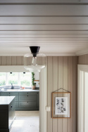 Taklampa \'Plafond Ritz\' - Klar/Svart