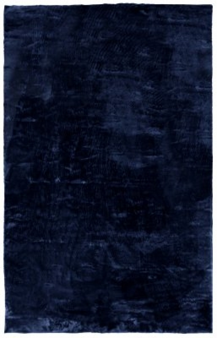 Ryanmatta \'Aranga Super Soft\' 140x200cm - Mörkblå i gruppen Inredning / Mattor / Ryamattor hos Reforma (6902423664897)