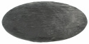 Rund matta \'Aranga Super Soft\' 80cm - Antracit