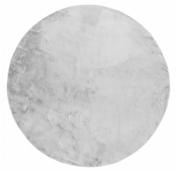 Rund matta \'Aranga Super Soft\' 240cm - Grå i gruppen Inredning / Mattor / Ryamattor hos Reforma (6902440764839)