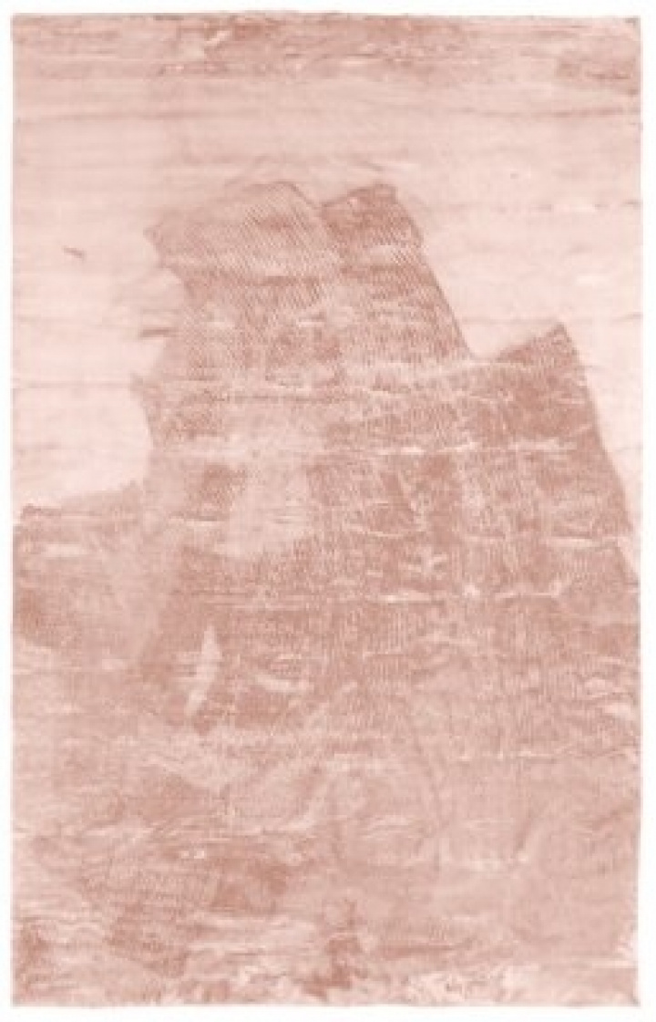 Ryanmatta \'Aranga Super Soft Fur\' 160x230cm - Rosa i gruppen Inredning / Mattor / Ryamattor hos Reforma (6902440782086)