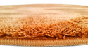 Rund matta \'Aranga Super Soft\' 160cm - Orange