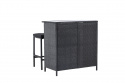 Bar Set \'Hovmanstorp\' - Svart