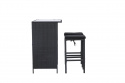 Bar Set \'Hovmanstorp\' - Svart