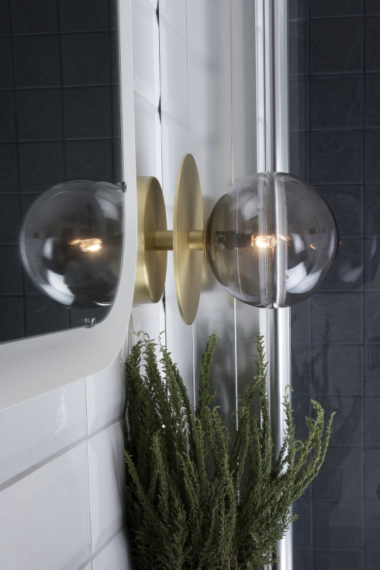 Vgglampa \'Art Deco\' - Rkfrgad