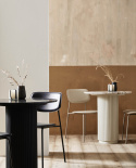Cafebord \'Erie\' - Svart/Marmor