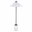 Golvlampa \'Matisse\' - Vit/Svart