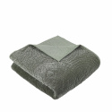 Sängöverkast \'Quilt Velvet\' - Grön