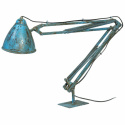 Bordslampa - Blå/Patina