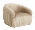 Loungestol \'Lore\' - Beige/Brun