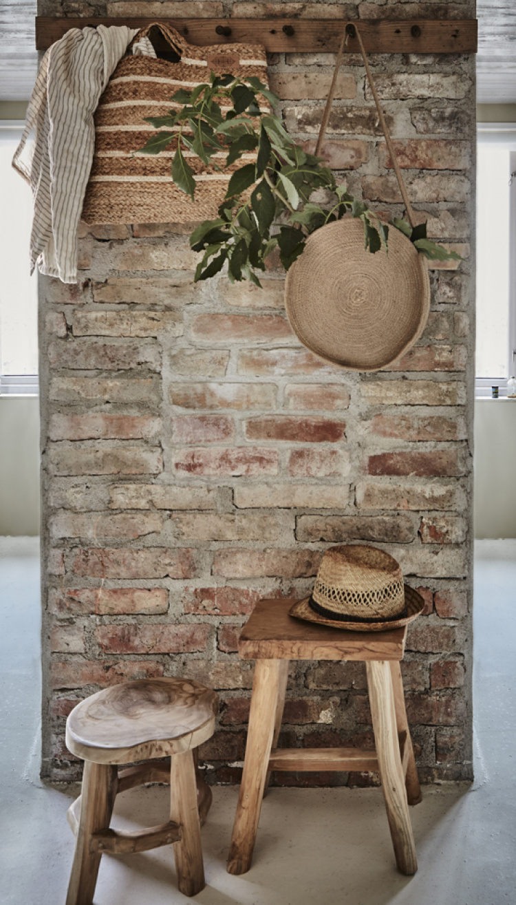 Rund Pall 'Arvid' 30cm - Natur - Köp hos Reforma