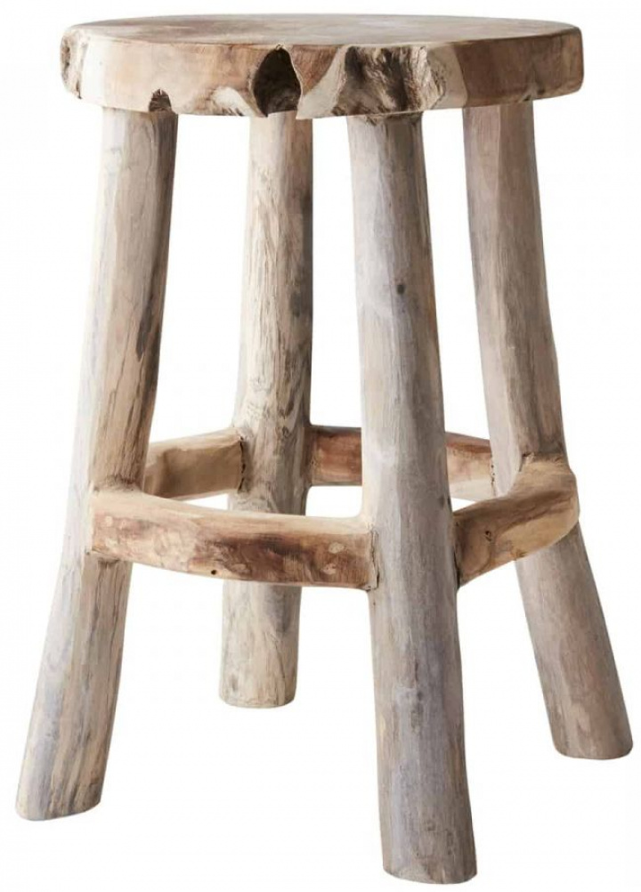 Rund pall 'Arvid' 38cm - Natur