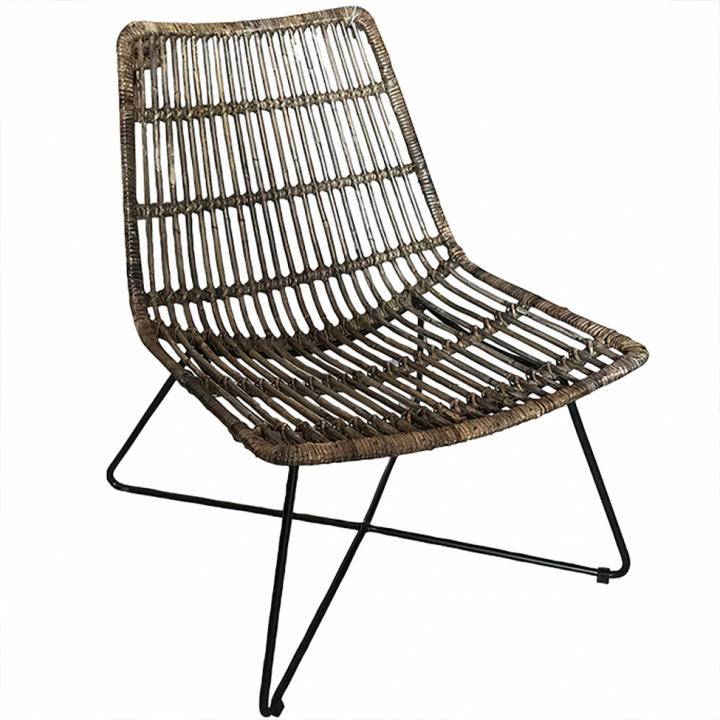 Loungestol \'Raffles\' - Rotting i gruppen Möbler / Utemöbler / Solstolar & Solsängar hos Reforma (744750)