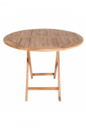 Trädgårdsbord \'Oviedo\' Runt 100cm - Ek