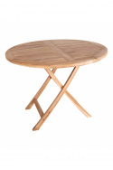 Trädgårdsbord \'Oviedo\' Runt 100cm - Ek
