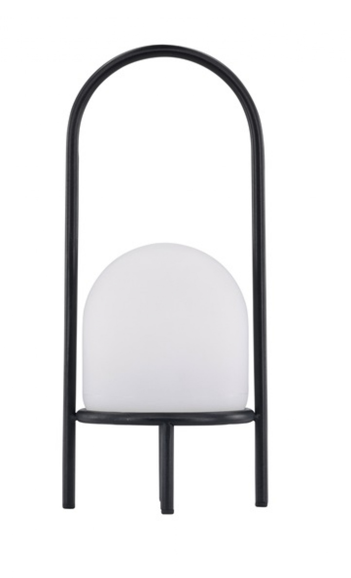 Bordslampa 'Nanterre' 43cm - Svart