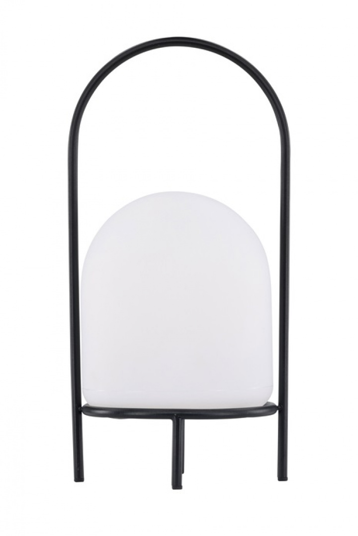 Bordslampa 'Nanterre' 56cm - Svart