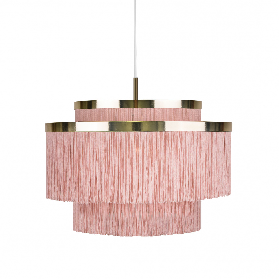 Taklampa \'Frans\' - Rosa