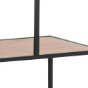 Bokhylla \'Hydra\' 3 hyllor - Svart