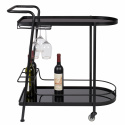 Serveringsvagn \'Guilia\' -Svart