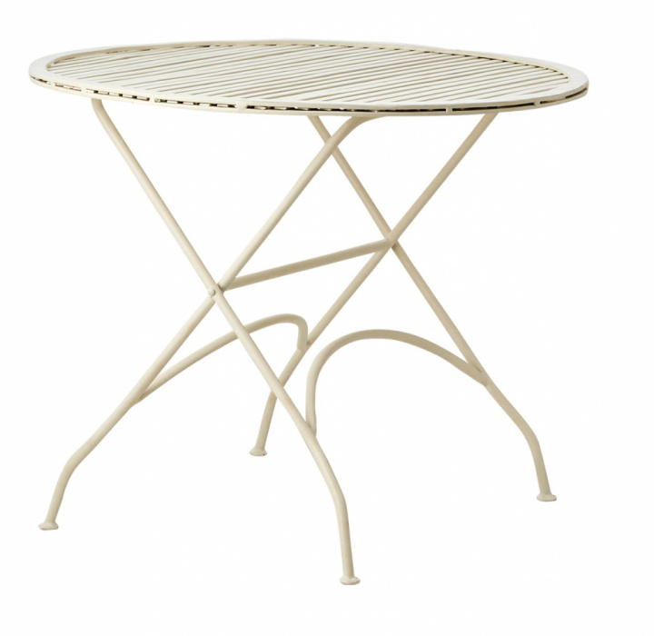 Bord \'Visby\' Runt 61cm - Vit i gruppen Möbler / Utemöbler / Trädgårdsbord hos Reforma (797-731-05)