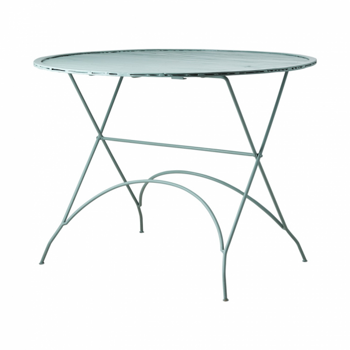 Bord \'Visby\' Runt 100cm - Grön i gruppen Möbler / Utemöbler / Trädgårdsbord hos Reforma (797-734-02)