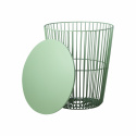 Soffbord/korg \'Marstrand\' rund 40cm - Grön