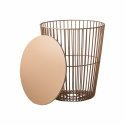 Soffbord/korg \'Marstrand\' rund 40cm - Persika