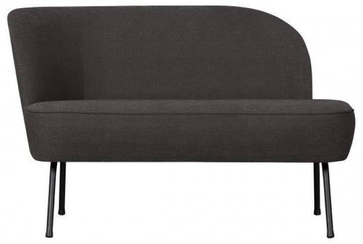 Fåtölj \'Vogue\' - Grått vävt tyg - Vänster i gruppen Möbler / Sittmöbler / Fåtöljer hos Reforma (801177-DG)